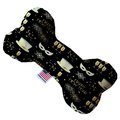 Mirage Pet Products Fancy New Year 10 in. Stuffing Free Bone Dog Toy 1269-SFTYBN10